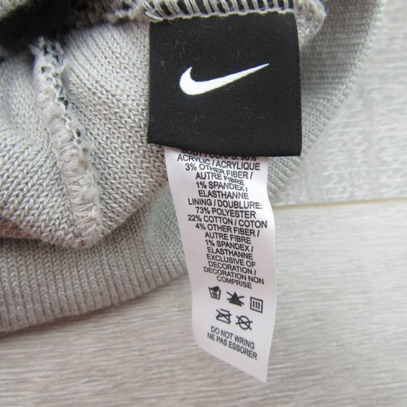 Nike Trail Running Beanie One Size Fit Fossil Black Camo Dri-Fit NEW - Picture 8 of 11